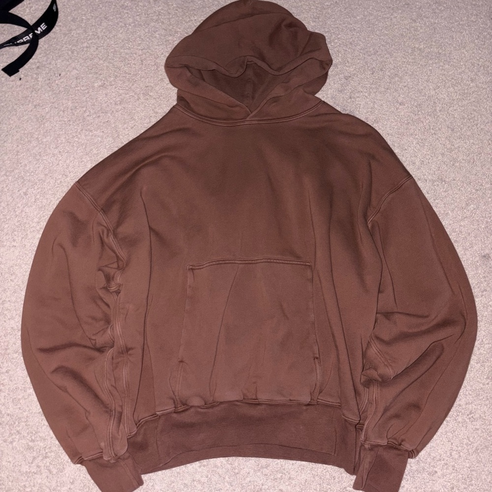Yeezy X Gap Hoodie Brown.